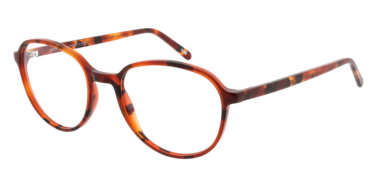 Andy Wolf® 4563 AW 4563 C 53 - Red/Brown C Eyeglasses