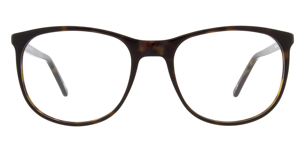 Andy Wolf® 4564 AW 4564 B 55 - Brown/Yellow B Eyeglasses