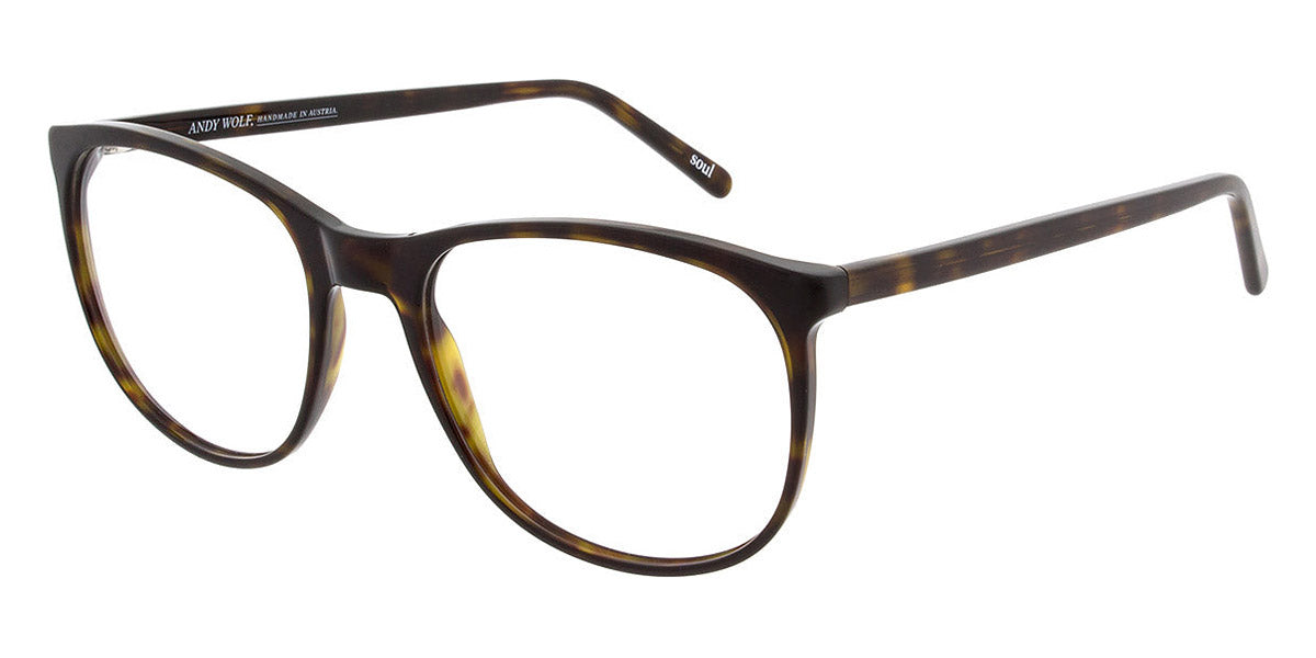 Andy Wolf® 4564 AW 4564 B 55 - Brown/Yellow B Eyeglasses