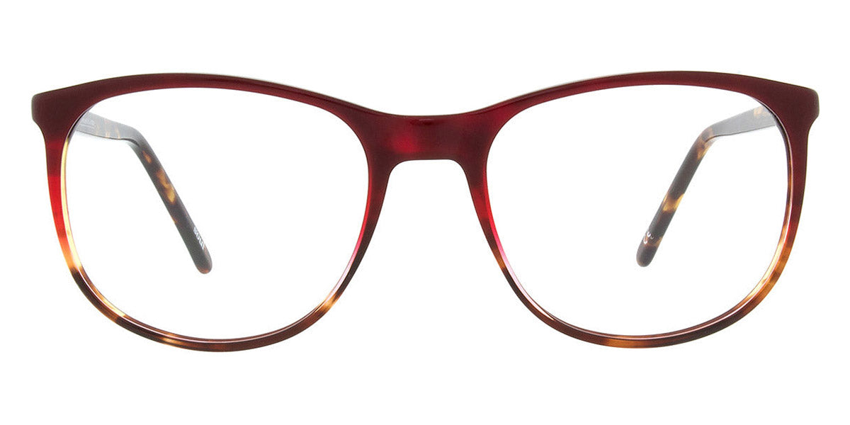 Andy Wolf® 4564 AW 4564 E 55 - Red/Brown E Eyeglasses