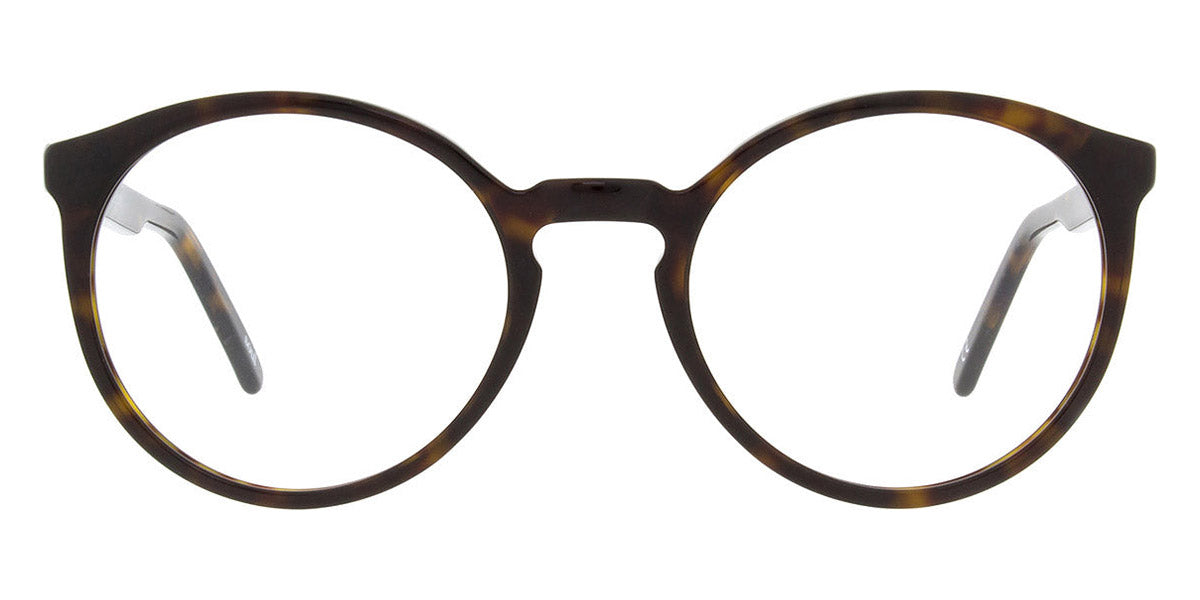 Andy Wolf® 4566 AW 4566 B 52 - Brown/Yellow B Eyeglasses