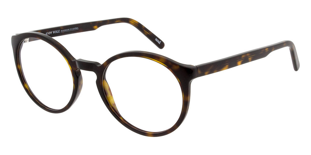 Andy Wolf® 4566 AW 4566 B 52 - Brown/Yellow B Eyeglasses