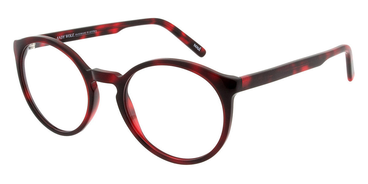 Andy Wolf® 4566 AW 4566 C 52 - Red/Brown C Eyeglasses