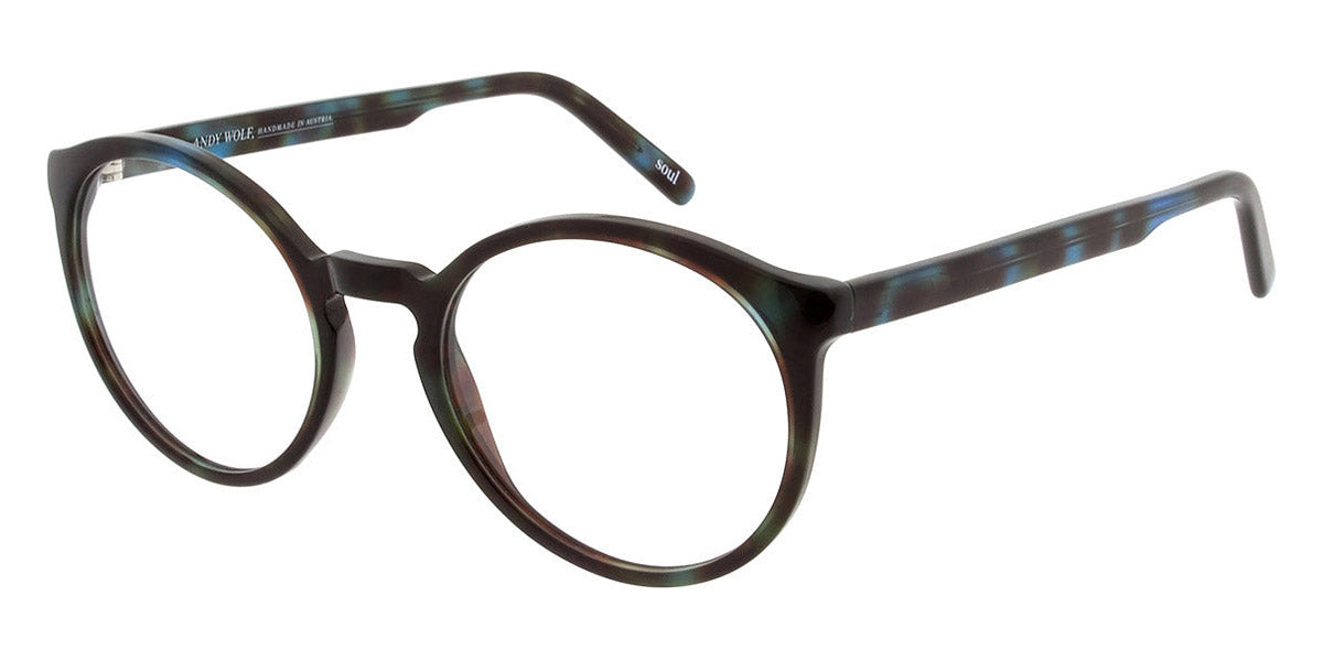 Andy Wolf® 4566 AW 4566 D 52 - Blue/Brown D Eyeglasses