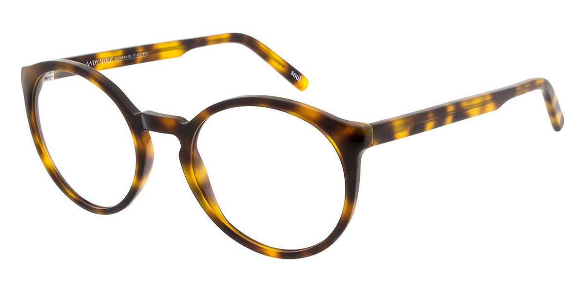 Andy Wolf® 4566 AW 4566 E 52 - Brown/Yellow E Eyeglasses