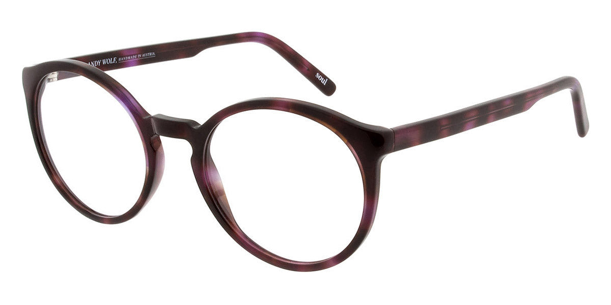 Andy Wolf® 4566 AW 4566 F 52 - Violet/Berry F Eyeglasses