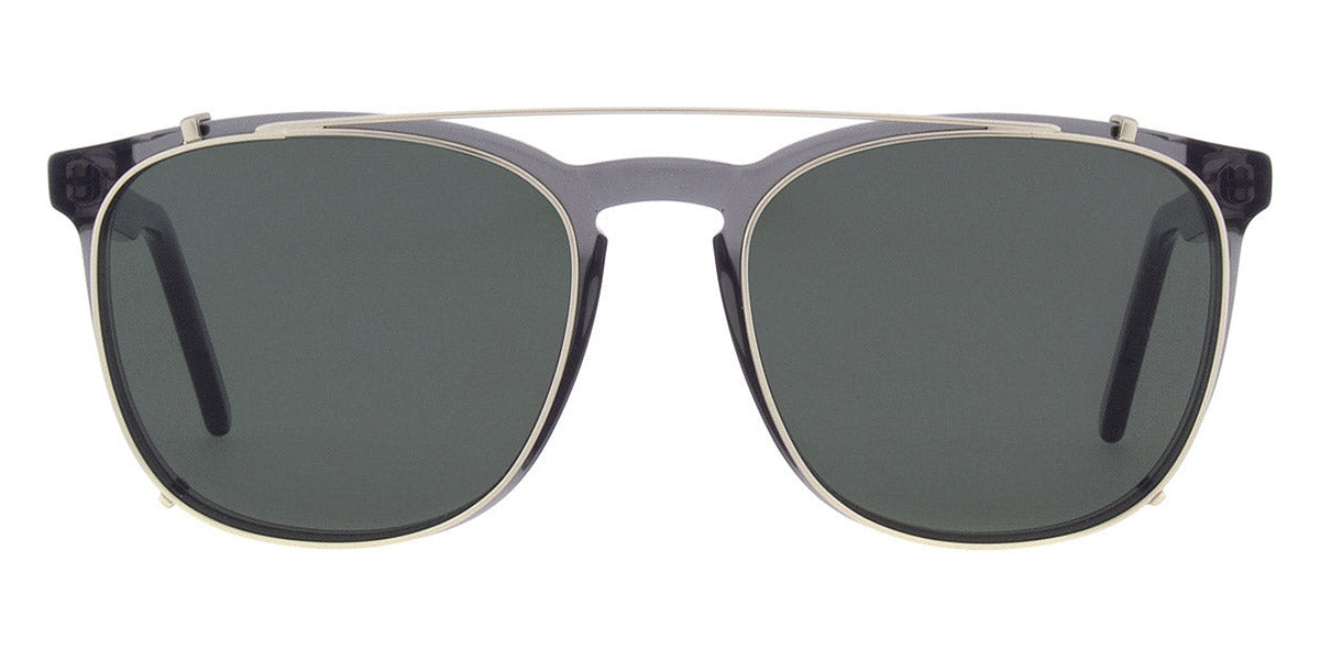 Andy Wolf® 4568 Clip AW 4568 Clip 02 53 - Graygold/Green 02 Sunglasses