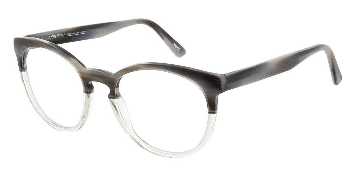 Andy Wolf® 4571 AW 4571 D 52 - Gray/Crystal D Eyeglasses