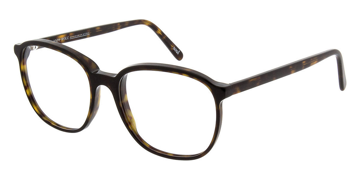 Andy Wolf® 4574 AW 4574 B 54 - Brown/Yellow B Eyeglasses