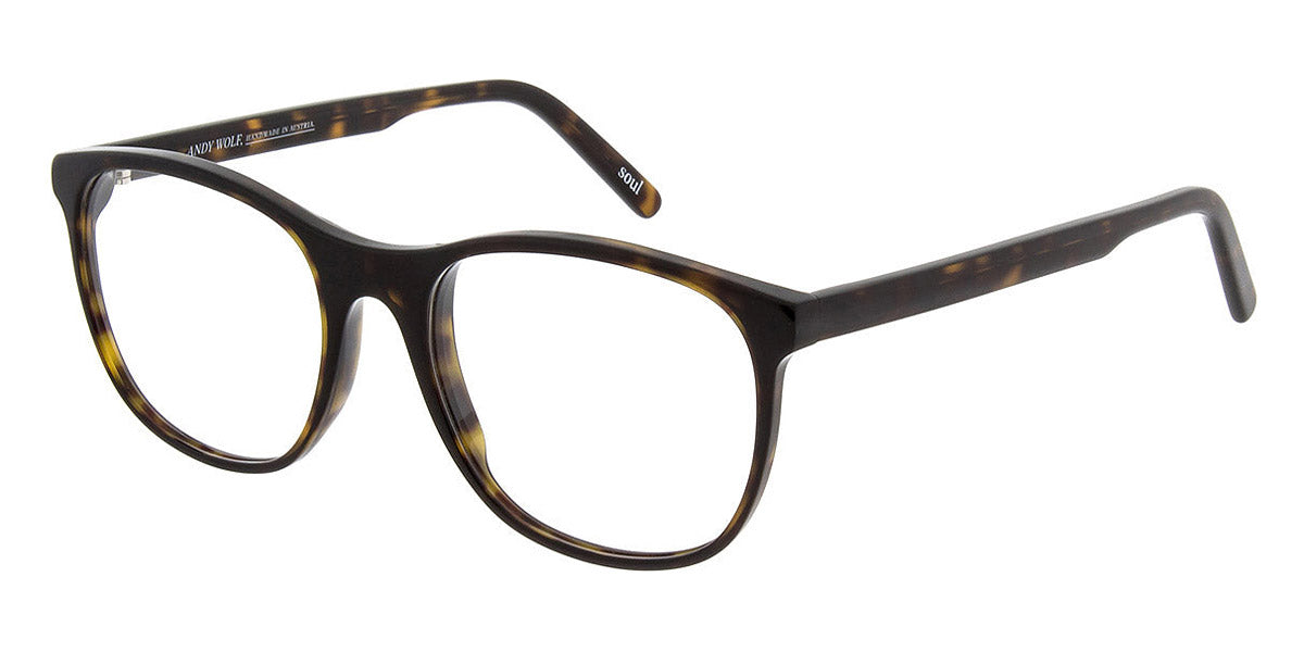 Andy Wolf® 4575 AW 4575 B 52 - Brown/Yellow B Eyeglasses