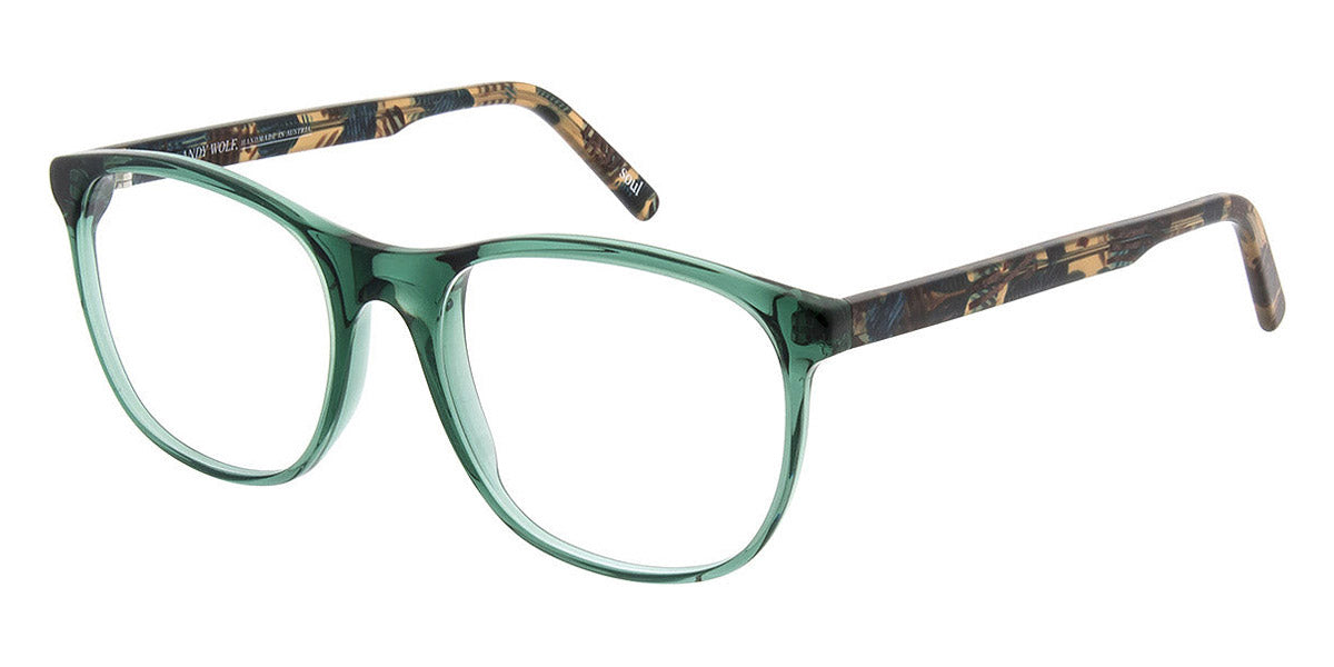 Andy Wolf® 4575 AW 4575 D 52 - Green/Brown D Eyeglasses