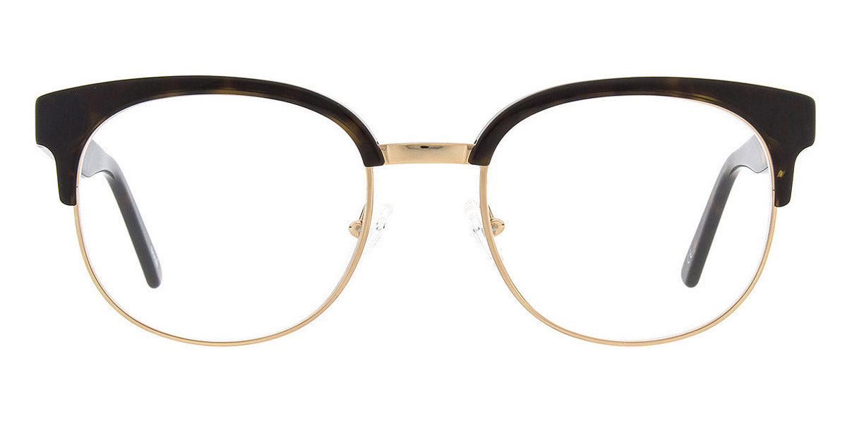 Andy Wolf® 4576 AW 4576 B 52 - Brown/Gold B Eyeglasses