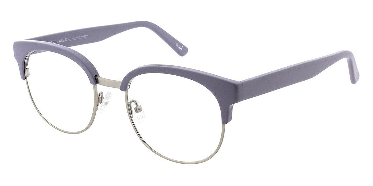 Andy Wolf® 4576 AW 4576 D 52 - Blue/Silver D Eyeglasses