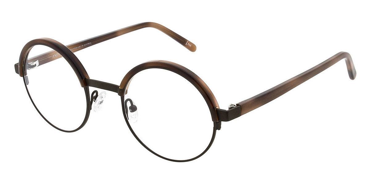 Andy Wolf® 4577 AW 4577 B 47 - Brown/Black B Eyeglasses