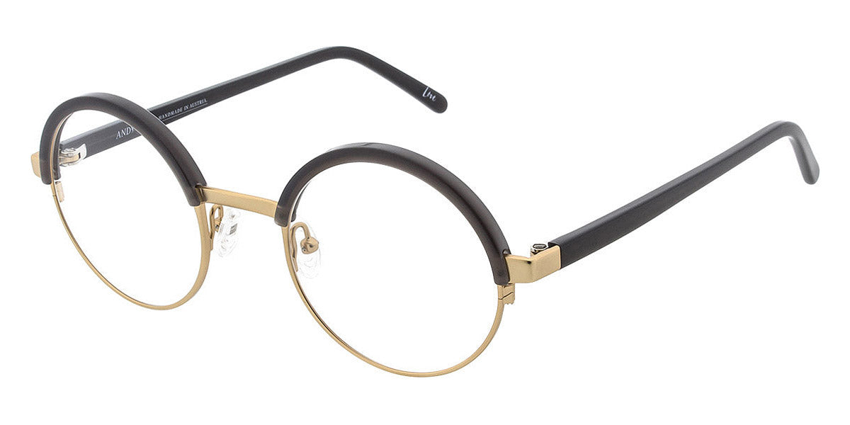 Andy Wolf® 4577 AW 4577 C 47 - Brown/Gold C Eyeglasses