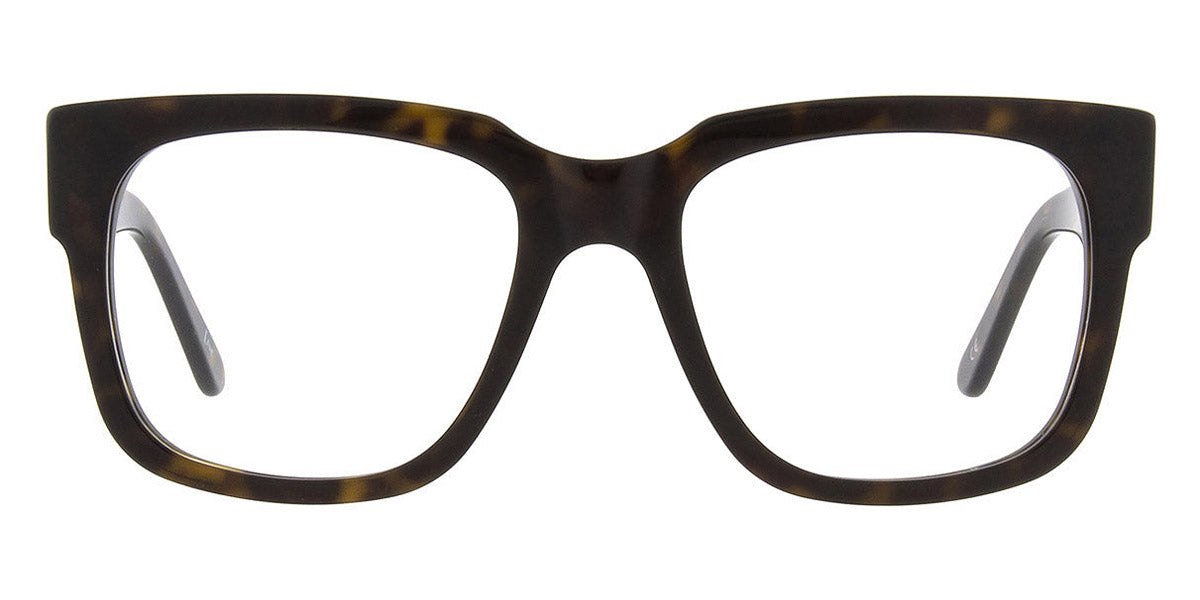 Andy Wolf® 4579 AW 4579 B 53 - Brown/Yellow B Eyeglasses