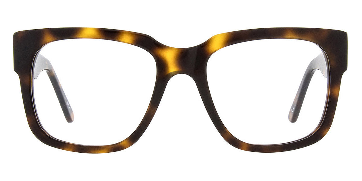 Andy Wolf® 4579 AW 4579 G 53 - Brown/Yellow G Eyeglasses