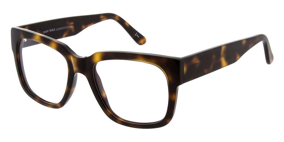 Andy Wolf® 4579 AW 4579 G 53 - Brown/Yellow G Eyeglasses