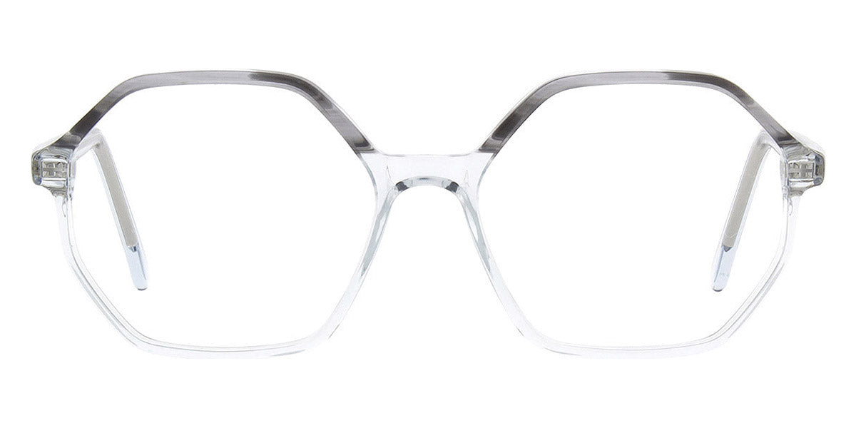 Andy Wolf® 4580 AW 4580 M 52 - Gray/Crystal M Eyeglasses