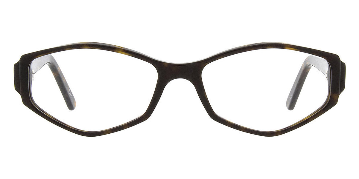 Andy Wolf® 4581 AW 4581 B 53 - Brown/Yellow B Eyeglasses