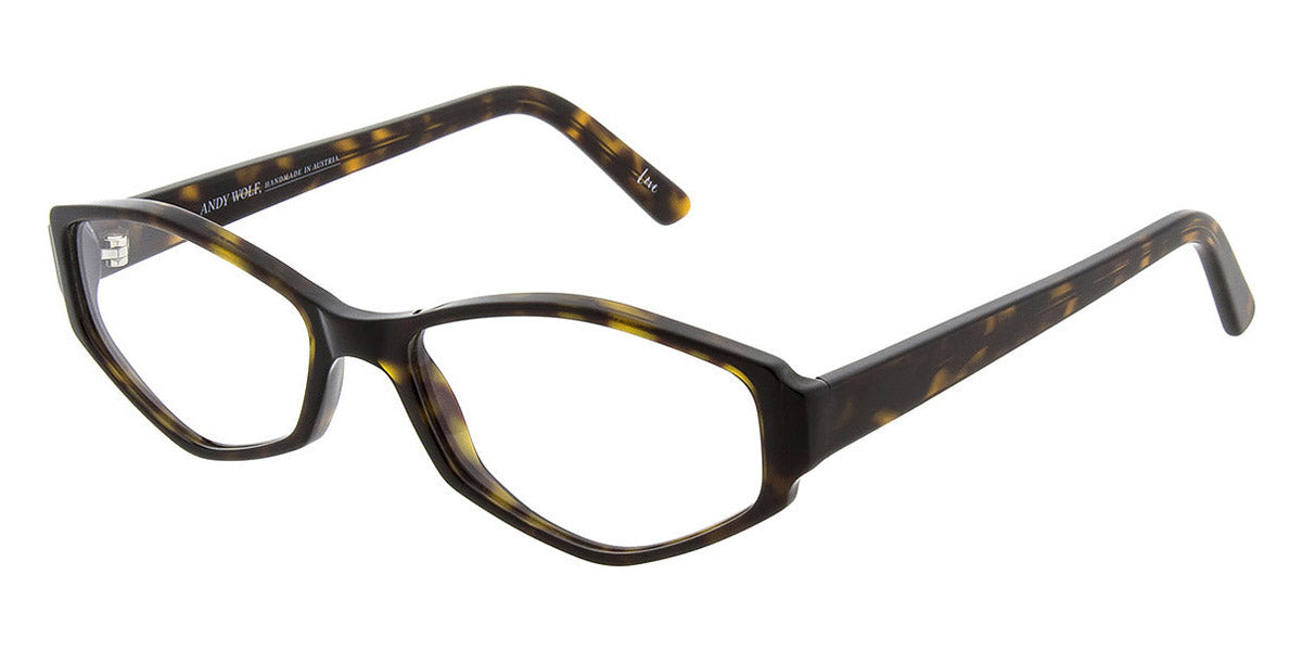 Andy Wolf® 4581 AW 4581 B 53 - Brown/Yellow B Eyeglasses