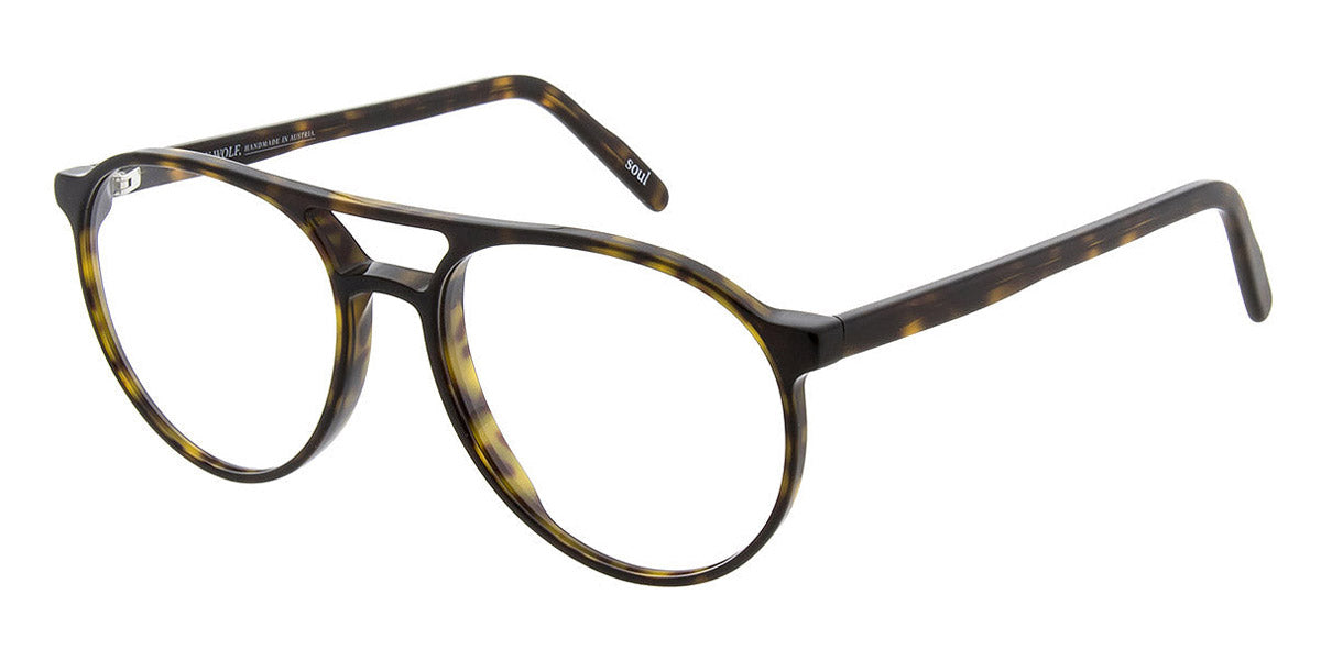 Andy Wolf® 4582 AW 4582 B 56 - Brown/Yellow B Eyeglasses