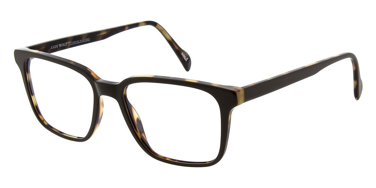 Andy Wolf® 4585 AW 4585 D 53 - Black/Brown D Eyeglasses