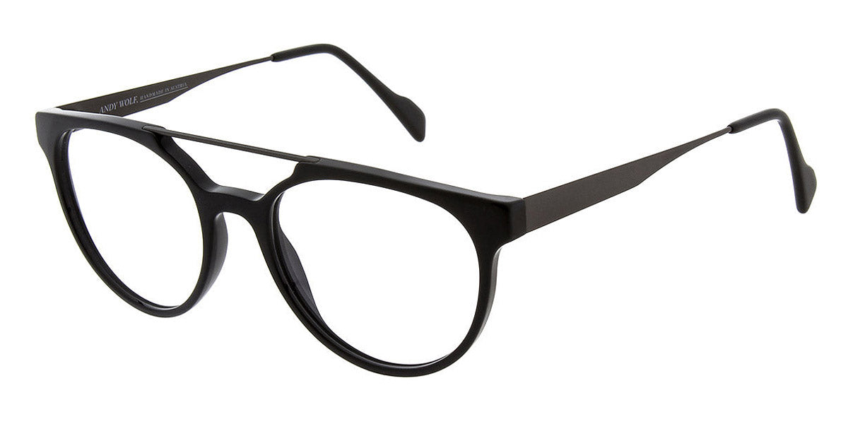 Andy Wolf® 4587 AW 4587 A 52 - Black/Gun A Eyeglasses