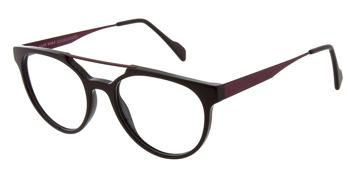 Andy Wolf® 4587 AW 4587 D 52 - Brown/Red D Eyeglasses