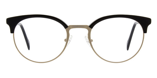 Andy Wolf® 4589 AW 4589 A 51 - Black/Gold A Eyeglasses