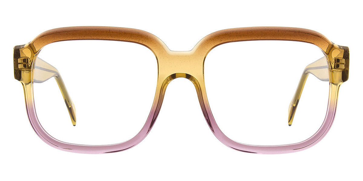 Andy Wolf® 4590 AW 4590 E 58 - Yellow/Pink E Eyeglasses