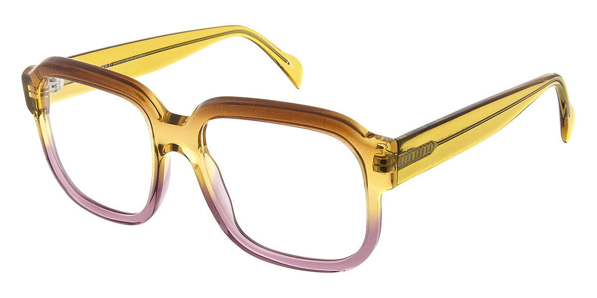 Andy Wolf® 4590 AW 4590 E 58 - Yellow/Pink E Eyeglasses