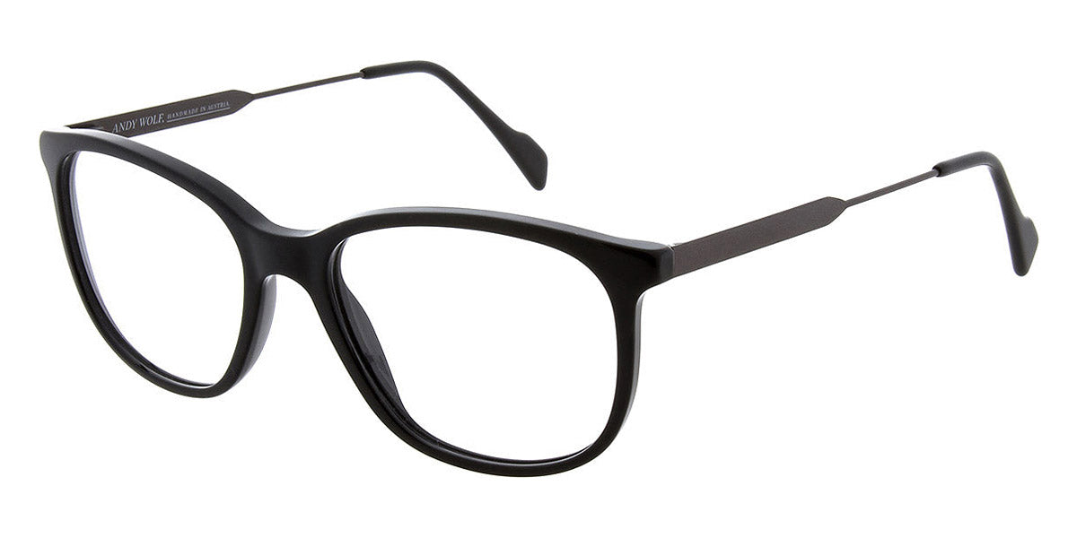 Andy Wolf® 4591 AW 4591 01 53 - Black/Gun 01 Eyeglasses