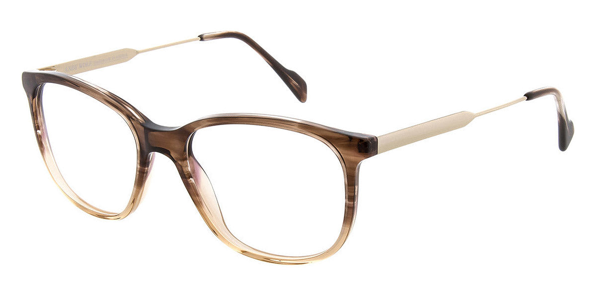 Andy Wolf® 4591 AW 4591 05 53 - Brown/Gold 05 Eyeglasses