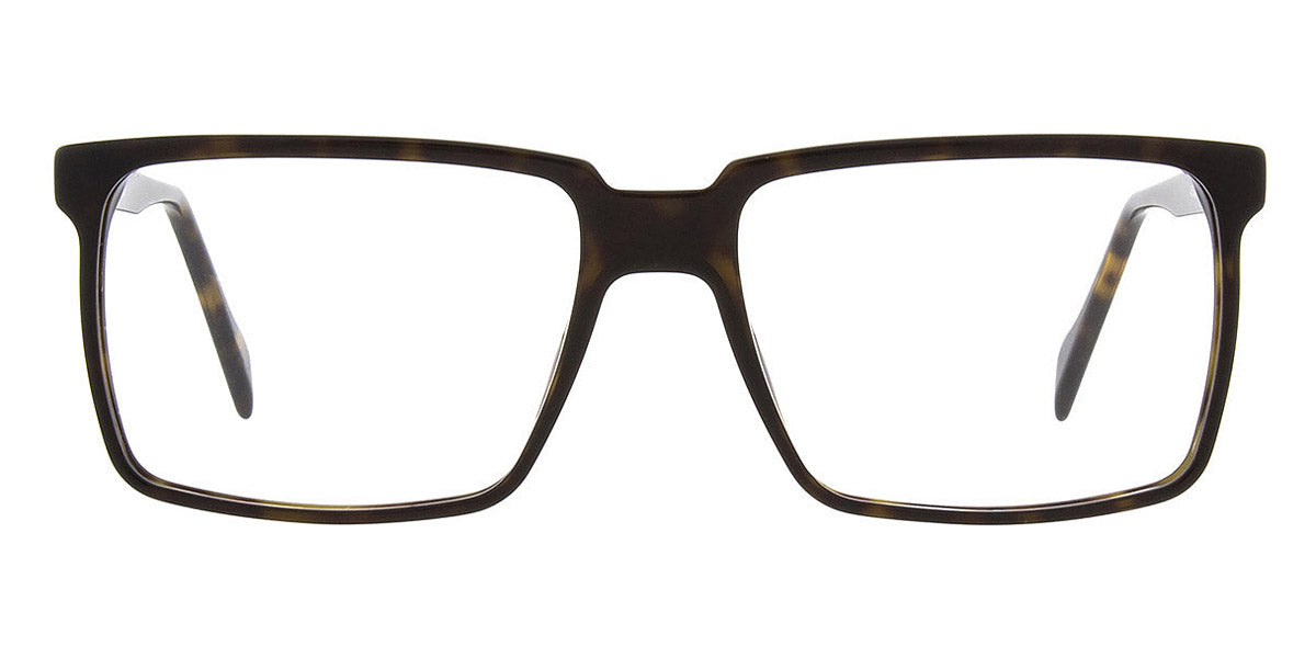 Andy Wolf® 4592 AW 4592 02 57 - Brown/Yellow 02 Eyeglasses