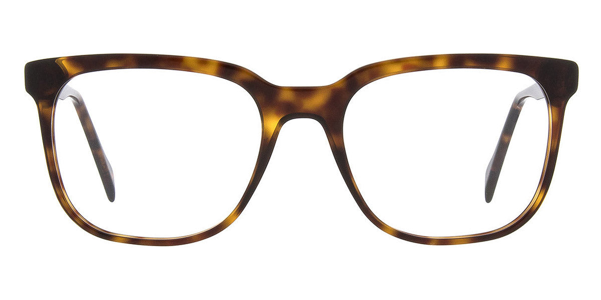 Andy Wolf® 4593 AW 4593 03 55 - Brown/Yellow 03 Eyeglasses