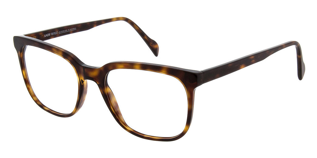 Andy Wolf® 4593 AW 4593 03 55 - Brown/Yellow 03 Eyeglasses