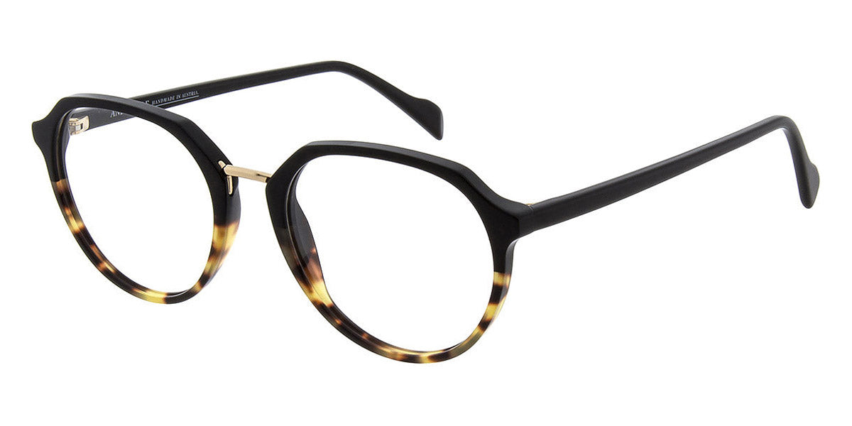 Andy Wolf® 4595 AW 4595 05 51 - Brown/Yellow 05 Eyeglasses