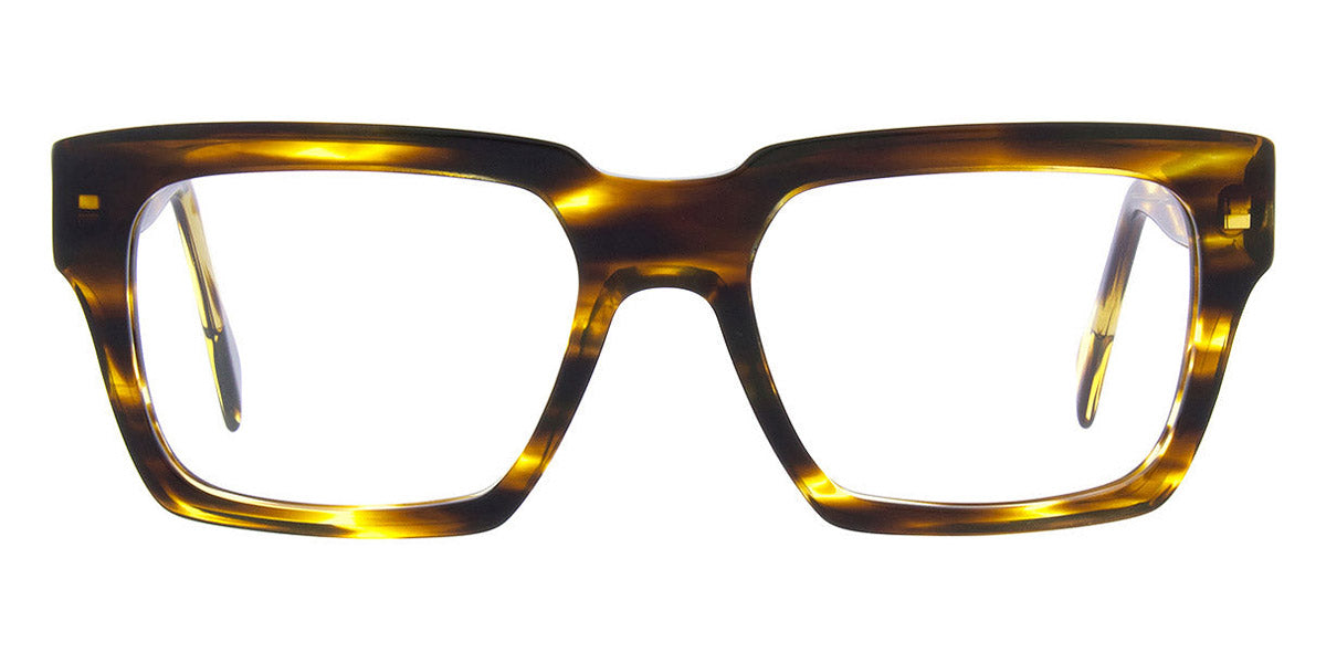 Andy Wolf® 4598 AW 4598 04 54 - Brown/Yellow 04 Eyeglasses