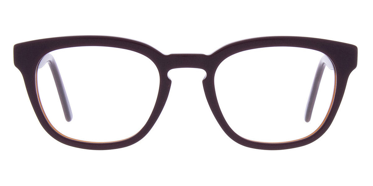 Andy Wolf® 4605 AW 4605 08 50 - Brown/Orange 08 Eyeglasses