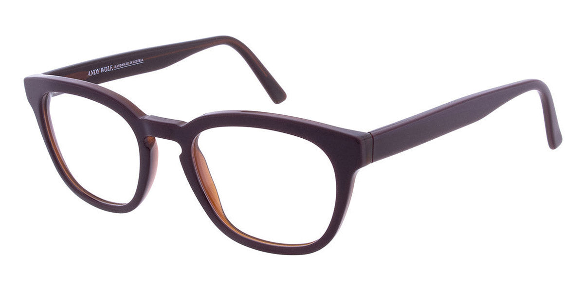 Andy Wolf® 4605 AW 4605 08 50 - Brown/Orange 08 Eyeglasses