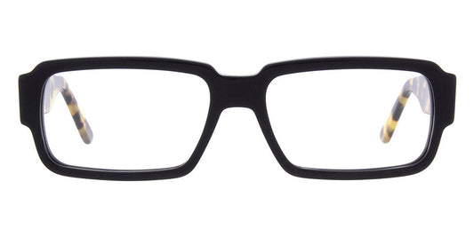 Andy Wolf® 4607 AW 4607 01 55 - Black/Yellow 01 Eyeglasses