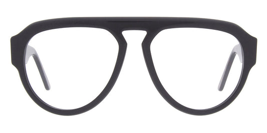 Andy Wolf® 4616 AW 4616 01 57 - Black/Brown 01 Eyeglasses