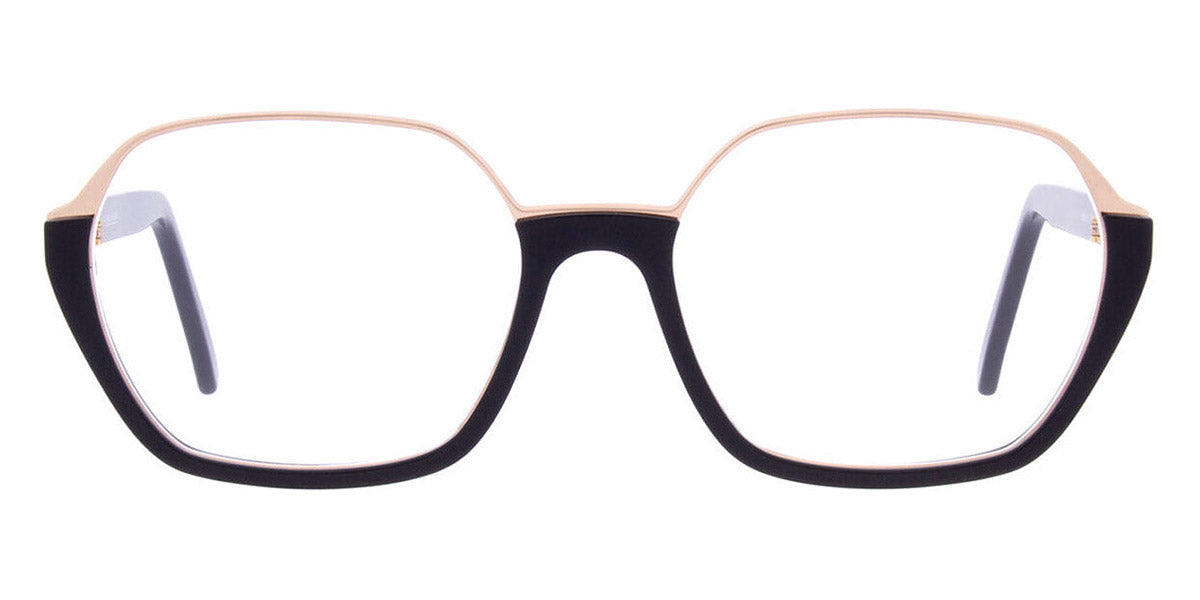 Andy Wolf® 4624 AW 4624 01 53 - Black/Rosegold 01 Eyeglasses