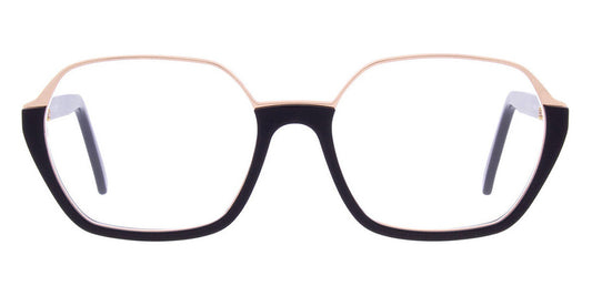 Andy Wolf® 4624 AW 4624 01 53 - Black/Rosegold 01 Eyeglasses