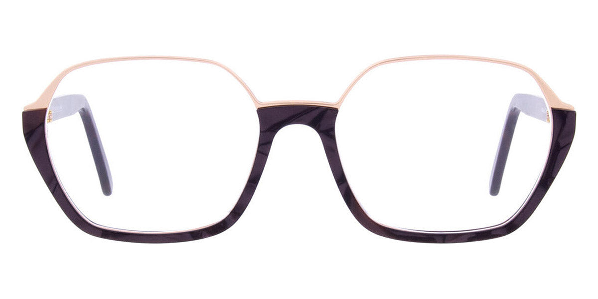 Andy Wolf® 4624 AW 4624 03 53 - Red/Rosegold 03 Eyeglasses