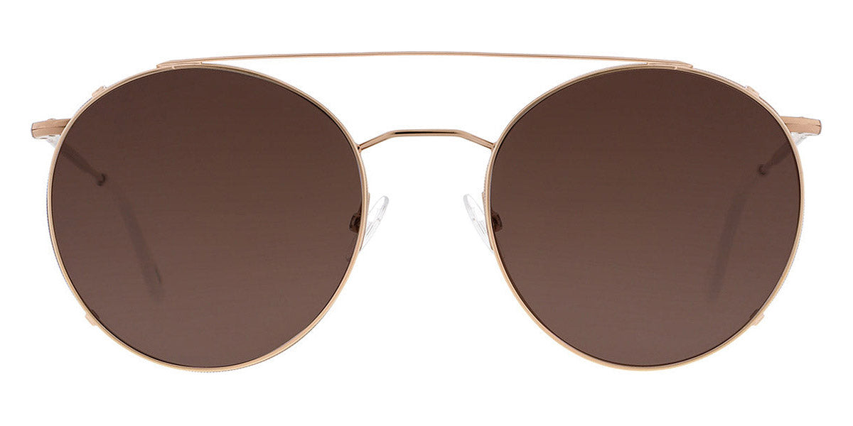 Andy Wolf® 4710 Clip AW 4710 Clip 03 53 - Rosegold/Brown 03 Sunglasses