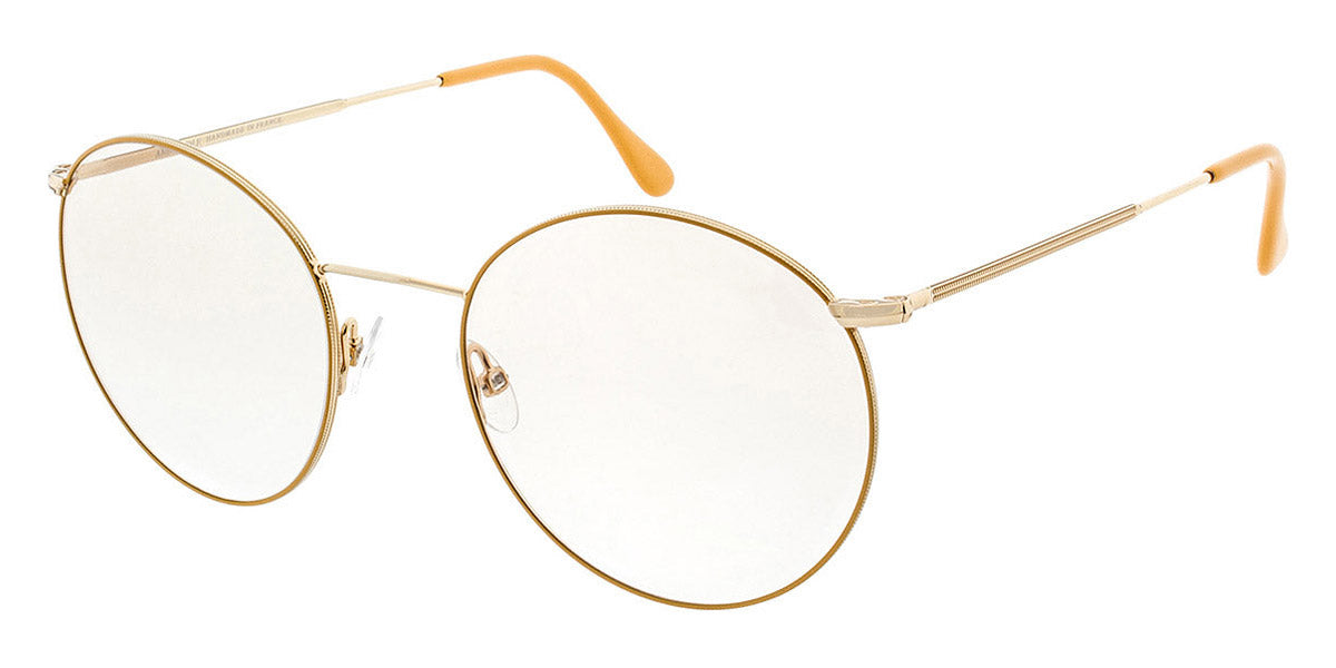 Andy Wolf® 4710 Lisa H. AW 4710 Lisa H. O 53 - Gold/Yellow O Eyeglasses