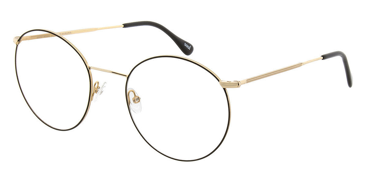 Andy Wolf® 4710 Lisa H. AW 4710 Lisa H. S 53 - Gold/Black S Eyeglasses