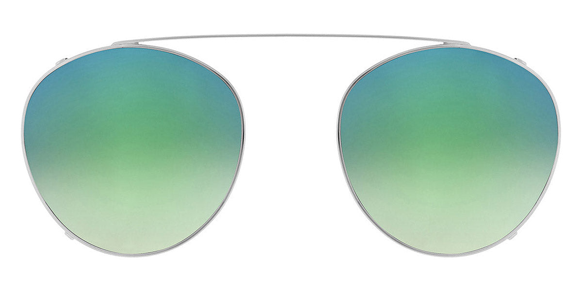 Andy Wolf® 4713 Clip AW 4713 Clip 05 48 - Silver/Green 05 Sunglasses